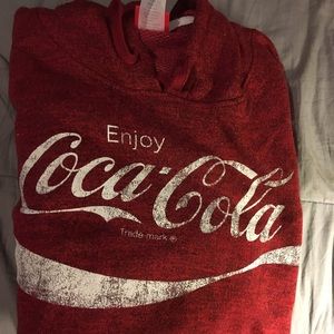 Coca Cola red sweatshirt
